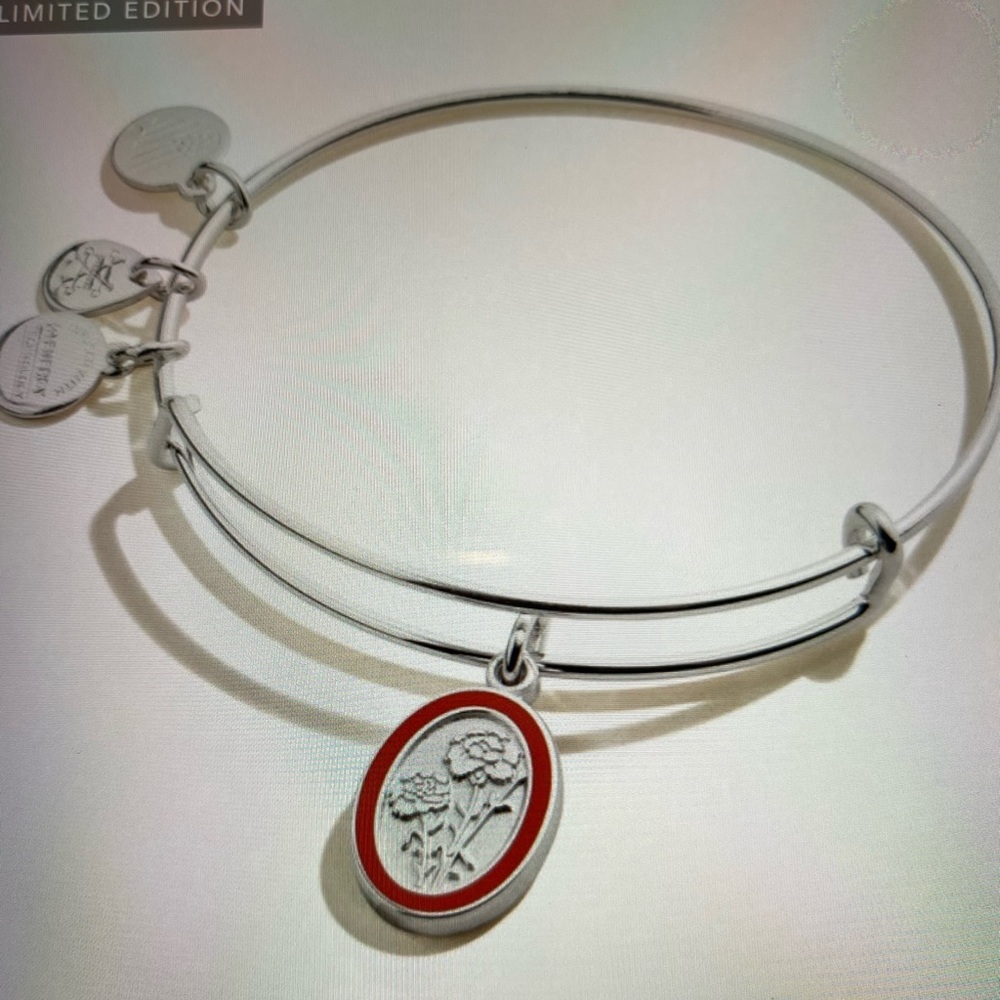 Alex & Ani Carnation Bracelet